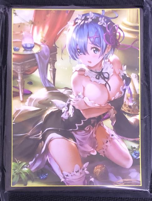 【エアコミケ コミックマーケット98】ミッドナイトブルー カードスリーブ リゼロ レム 【エアコミケ コミックマーケット98】ミッドナイトブルー カードスリーブ リゼロ レム