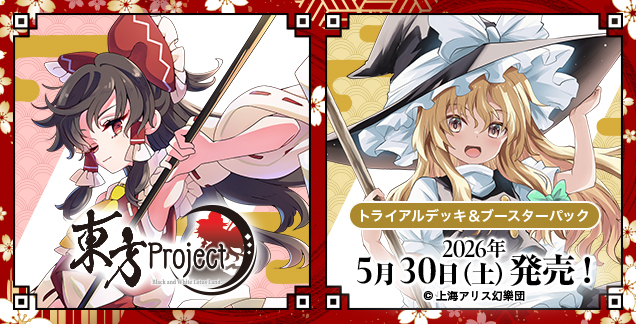 予約 ヴァイスシュヴァルツ ブースターパック 東方Project 〜 Black