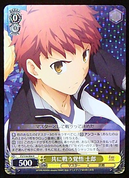 R 共に戦う覚悟 士郎 Fs S34 004 マナソース