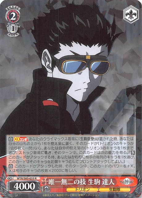 R 唯一無二の技 生駒 達人 Wtr S85 055 マナソース